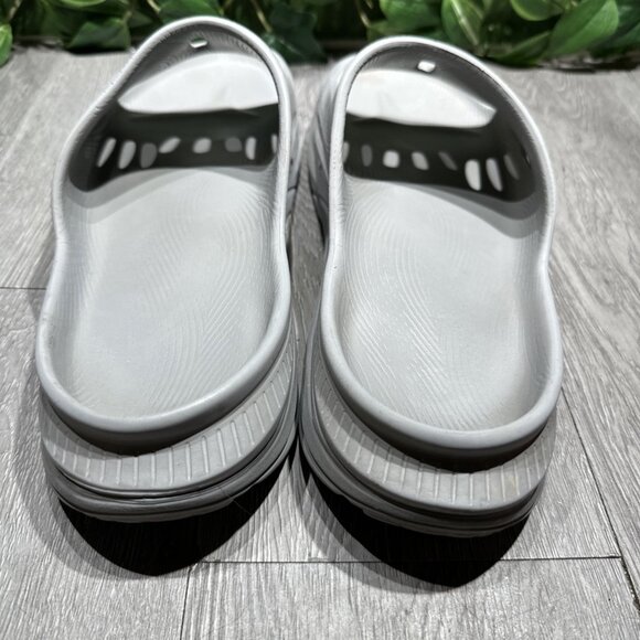Hoka Ora Recovery Slide 3 Men\'s Size 13 Gray Slip On Comfort Sandals main image 4